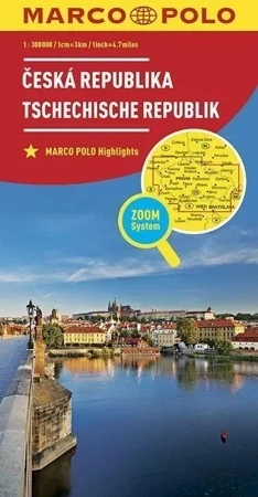 Ceska Republica Tschechische Republik Marco Polo Highlights 1: 300 000 Zoom System