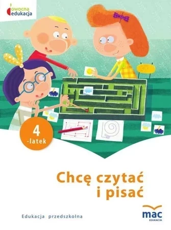 Chcę czytać i pisać 4-latek