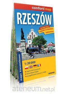 Comfort! map Rzeszów 1:20 000 midi plan miasta