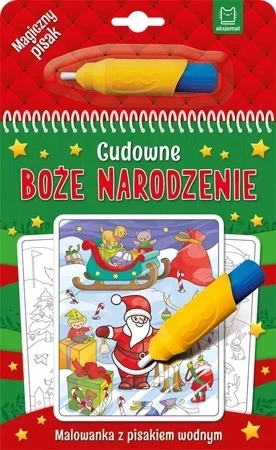 Cudowne Boże Narodzenie. Malowanka z pisakiem