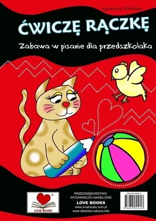 Ćwiczę rączkę. Zabawa w pisanie dla przedszkolaka