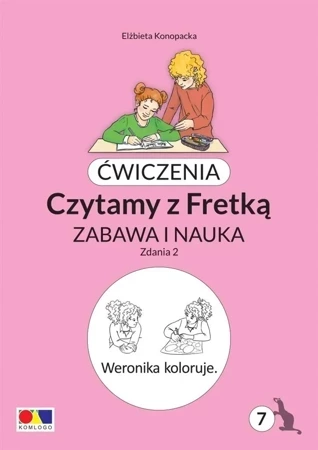 Ćwiczenia. Czytamy z Fretką cz.7 Zdania 2