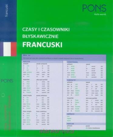 Czasy i czasowniki błyskawicznie MINI francuskie PONS