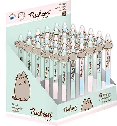 DISPLAY Długopis wymazywalny PUSHEEN 36 szt.