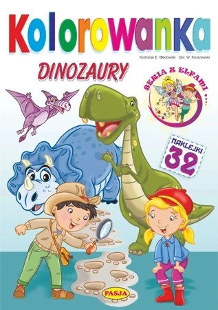 Dinozaury. Kolorowanka