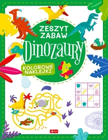 Dinozaury. Zeszyt zabawy