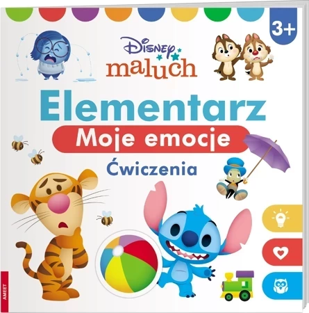 Disney Maluch Elementarz emocje Ćwiczenia HOP-9204