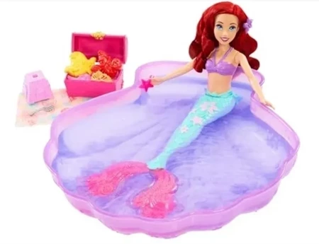 Disney Princess Lalka Ariel z basenem