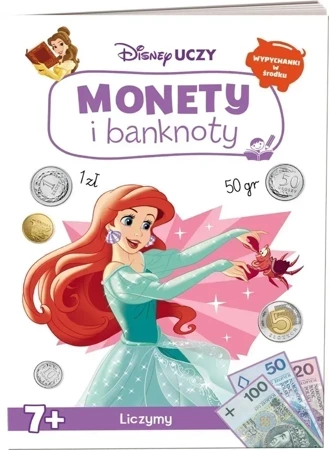 Disney Uczy. Monety i banknoty. Disney Księżniczka