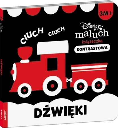 Disney maluch Książeczka kontrastowa dźwięki CON-9204