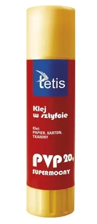 Display Klej w sztyfcie typu pvp 20g 12 sztuk