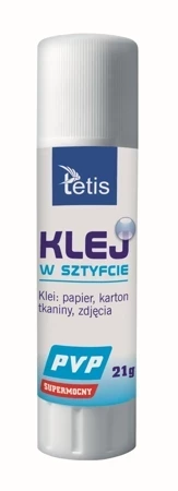 Display Klej w sztyfcie typu pvp bezbarwny 21g 12 sztuk