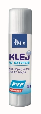 Display Klej w sztyfcie typu pvp bezbarwny 8g 30 sztuk