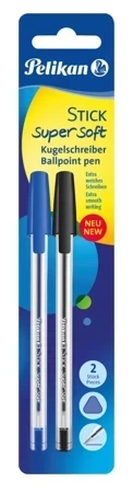 Długopis stick super soft Pelikan 2 szt. Pelikan