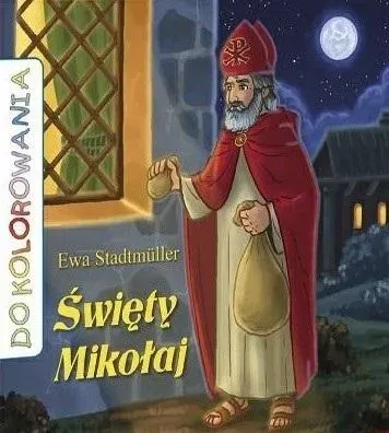 Do kolorowania - Święty Mikołaj