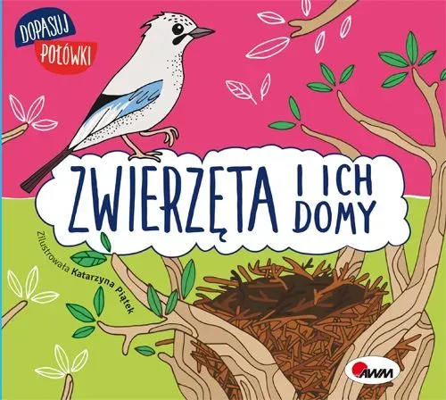 Dopasuj połówki. Zwierzęta i ich domy