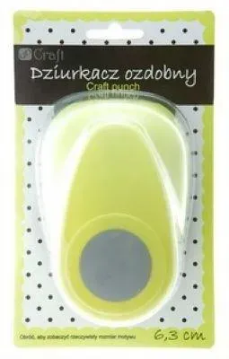 Dziurkacz ozdobny 3,7cm koło