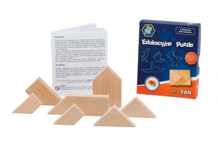 Edukacyjne Puzzle - seria Fan