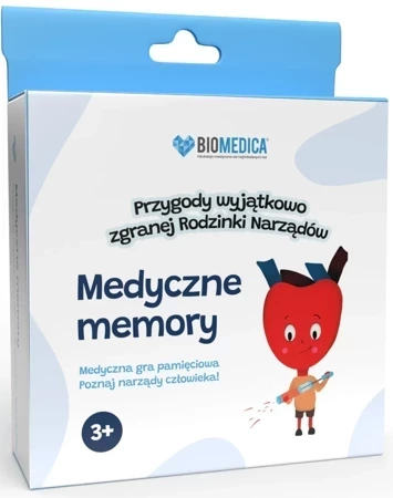 Edukacyjne medyczne memory. Gra dla dzieci