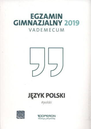 Egzamin Gimnazjalny 2019 Vademecum Język Polski