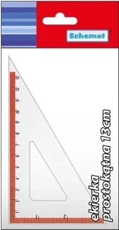 Ekierka prostokątna 13cm