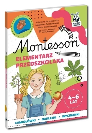 Elementarz przedszkolaka 4-6 lata. Montessori