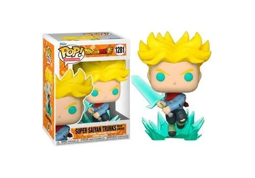 Figurka Animation Dragon Ball Super Super Saiyan Trunks z mieczem Funko POP