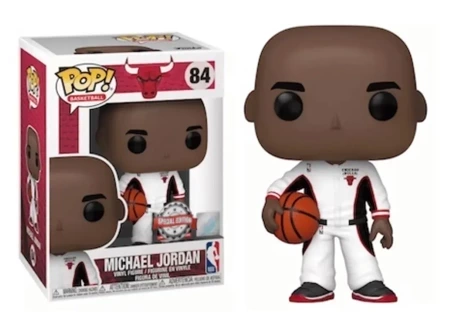 Figurka Sports Michael Jordan White Warmup Bulls Funko POP