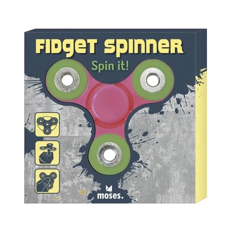 Finger Spinner różowy