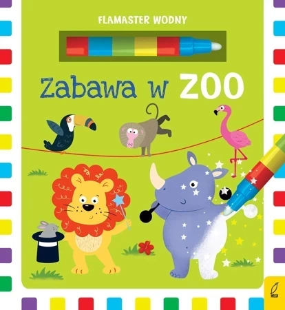 Flamaster wodny. Zabawa w zoo