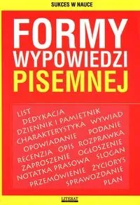 Formy wypowiedzi pisemnej