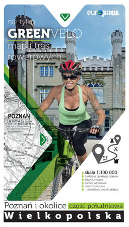 GREENVELO mapa tras rowerowych Poznań i oklolice