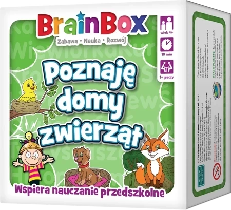 Gra BrainBox Poznaję domy zwierząt