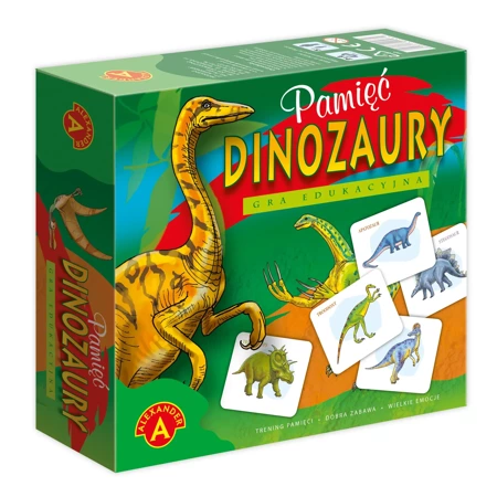 Gra Pamięć dinozaury