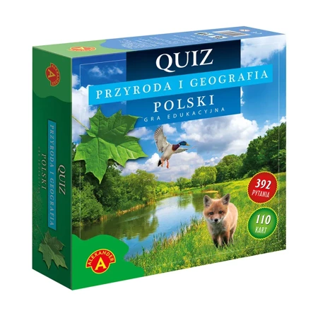 Gra Quiz przyroda i geografia polski