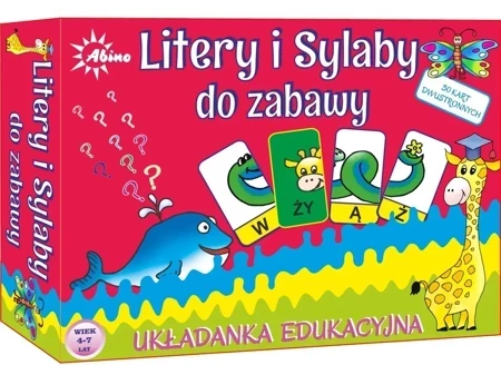 Gra Układanka litery i sylaby