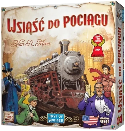 Gra Wsiąść do Pociągu: USA