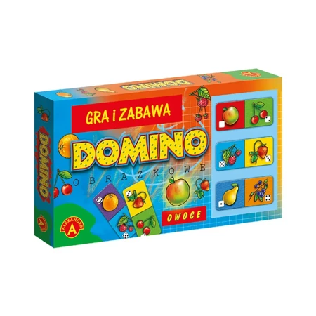 Gra domino Owoce