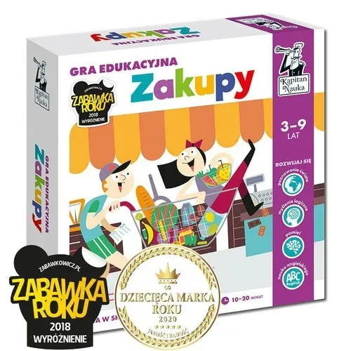 Gra edukacyjna Zakupy Kapitan Nauka