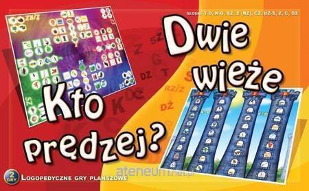 Gra logopedyczna Kto prędzej? - Dwie wieże