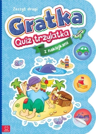 Gratka-Quiz trzylatka. Zeszyt 2