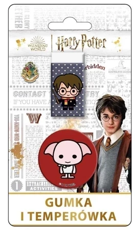 Gumka + temperówka Harry Potter