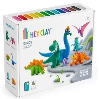 Hey Clay - Zestaw Dinozaury