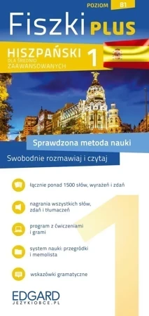 Hiszpański Fiszki PLUS dla średnio zaawansowanych 1