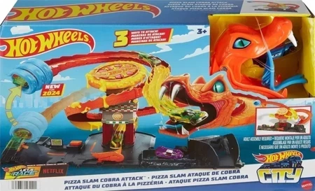 Hot Wheels City Odjazdowa pizza - Atak kobry