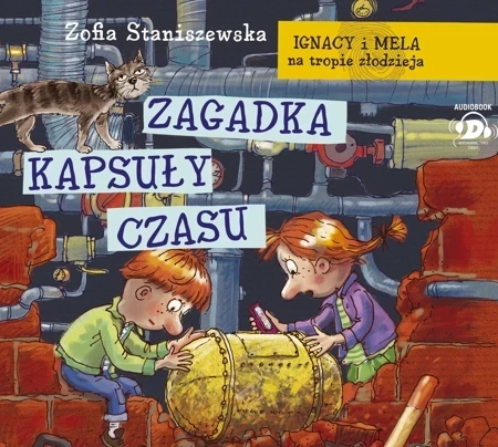 Ignacy i Mela na tropie złodzieja. Zagadka kapsuły czasu (audiobook)