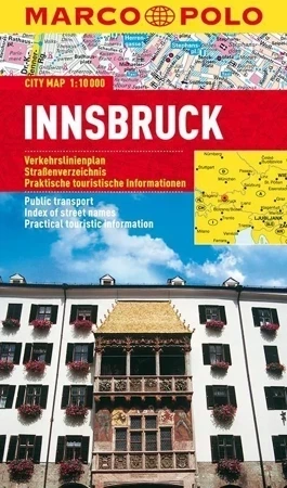 Innsbruck Marco Polo City map 1:15 000