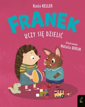 Jeżyk Franek. Franek uczy się dzielić