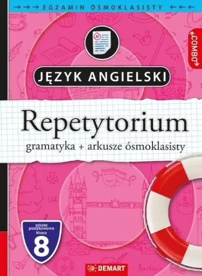 Język angielski gramatyka. Repetytorium. Egzamin ósmoklasist