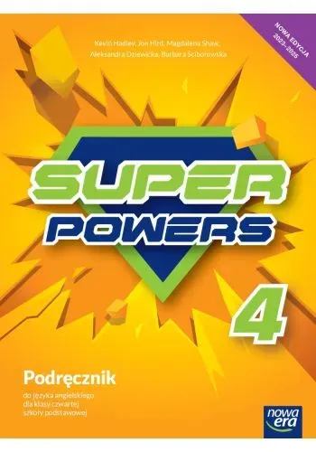 Język angielski super powers NEON podręcznik dla klasy 4 szkoły podstawowej EDYCJA 2023-2025